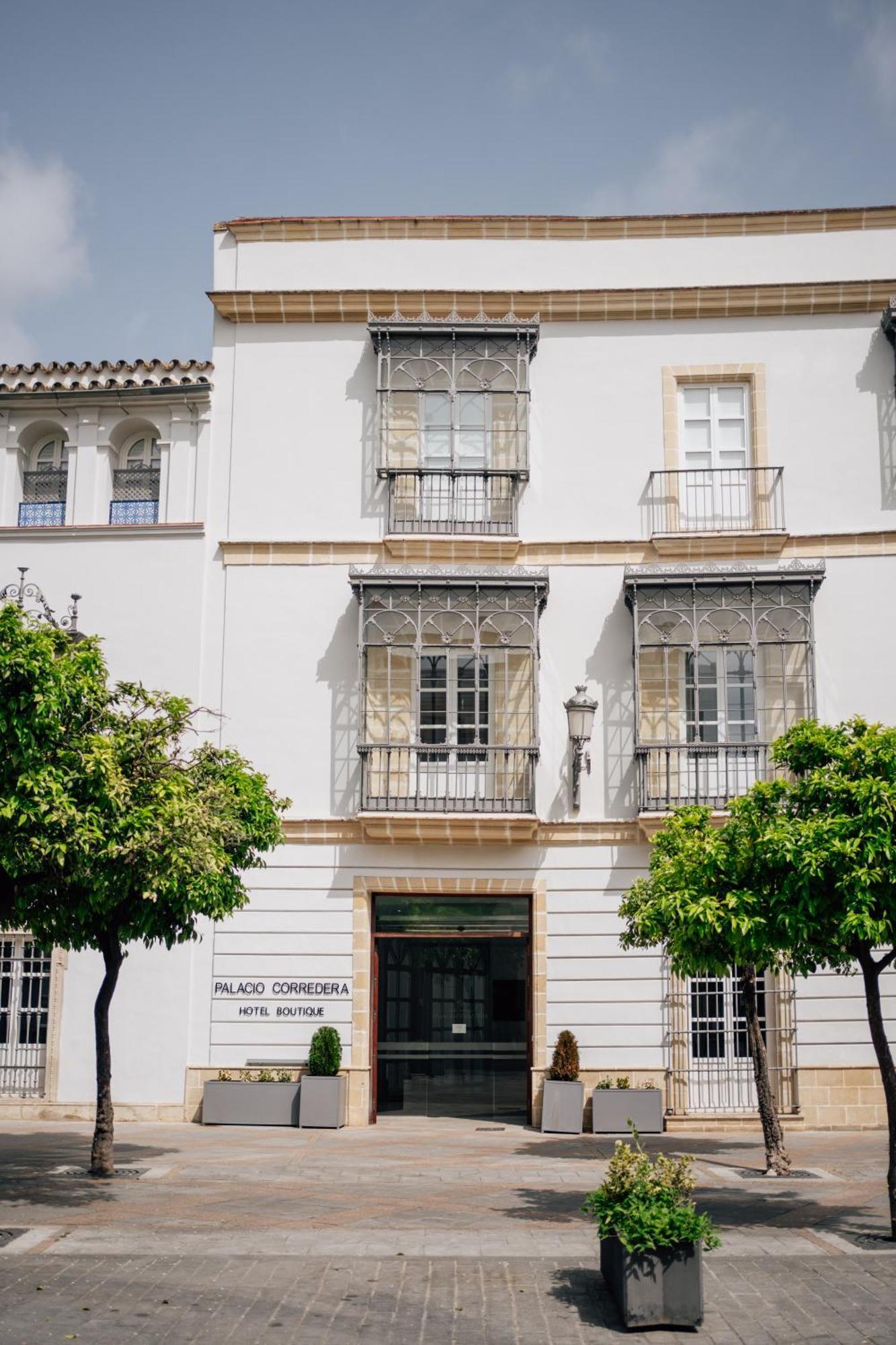 Hotel Boutique Palacio Corredera Jerez de la Frontera Exterior foto